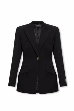 Versace BLACK Single-breasted blazer