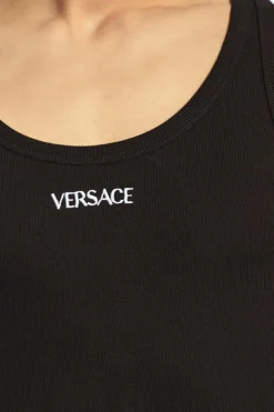 Versace BLACK Sleeveless T-shirt