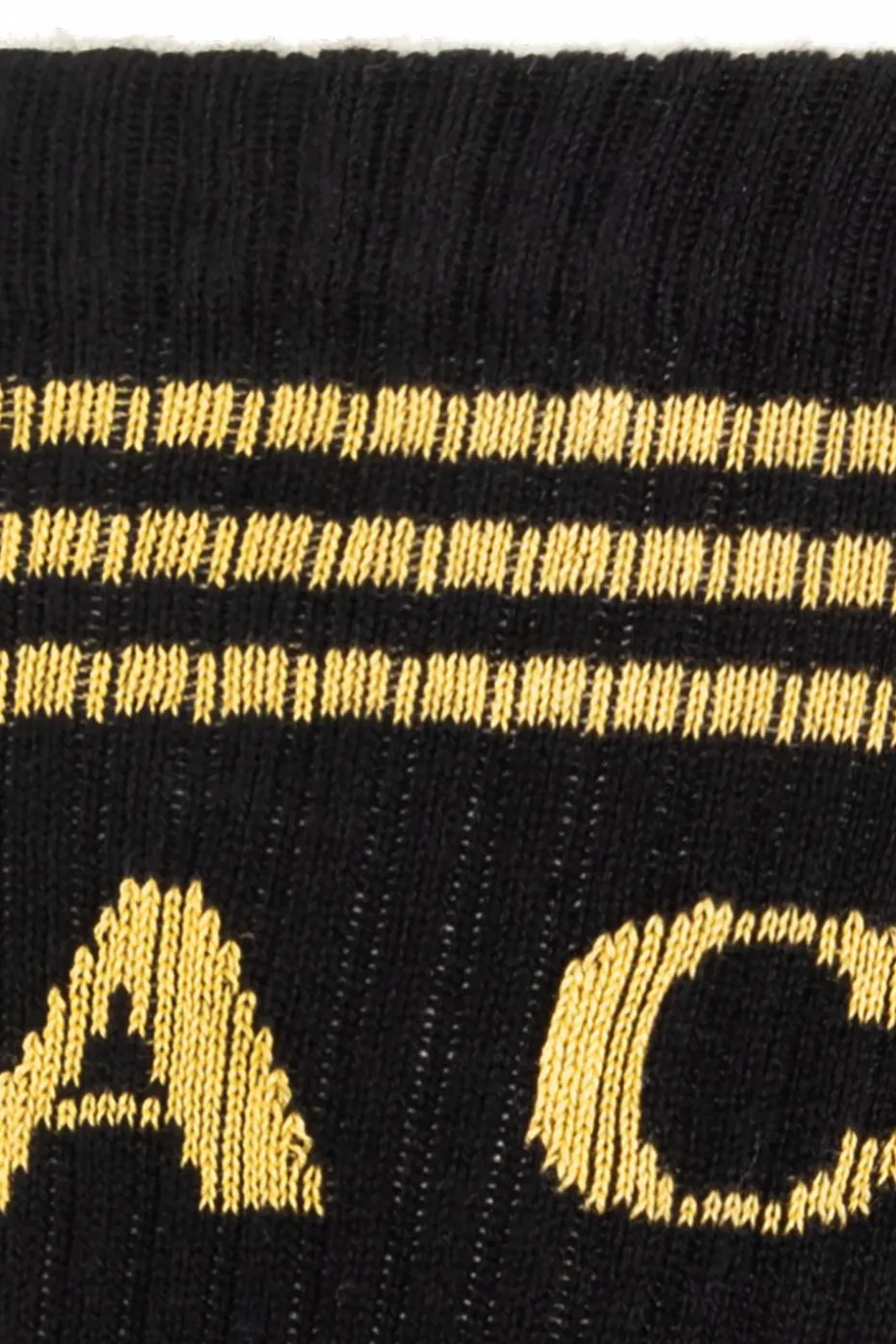Versace BLACK Socks with logo