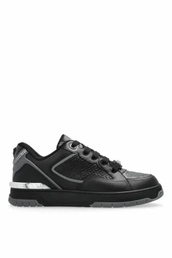 Versace BLACK Sports shoes with logo