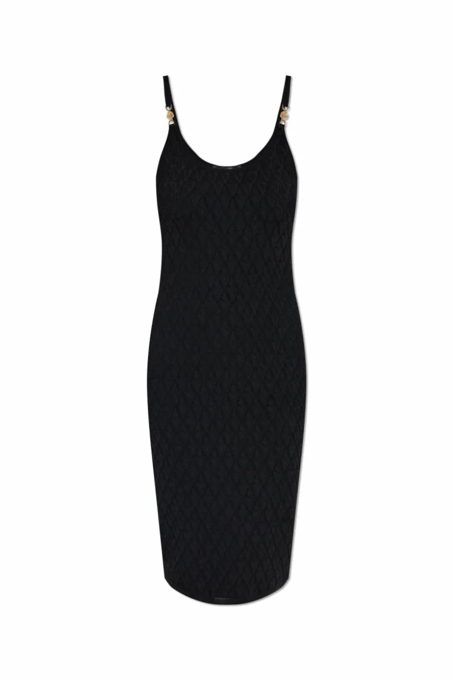 Versace BLACK Strap dress