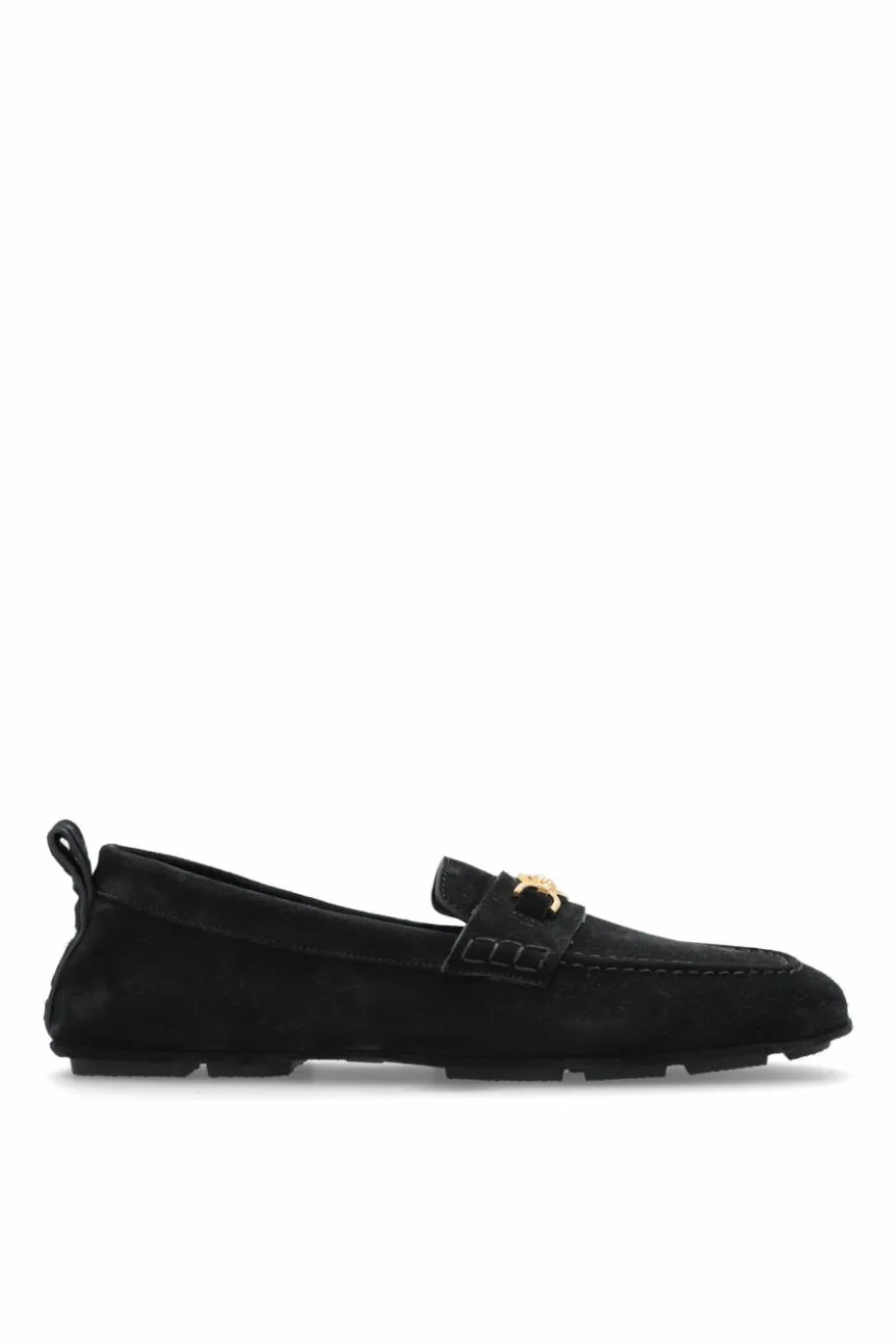 Versace BLACK Suede Loafers