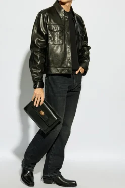 Versace BLACK Sweater with logo
