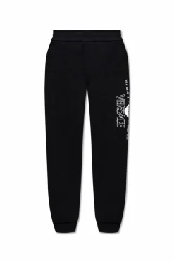 Versace BLACK Sweatpants with logo