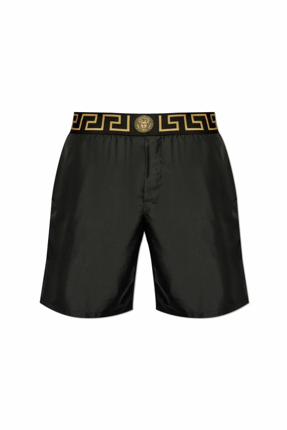 Versace BLACK Swim Shorts with Logo