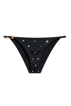 Versace BLACK Swimwear bottoms with shimmering appliquƩs