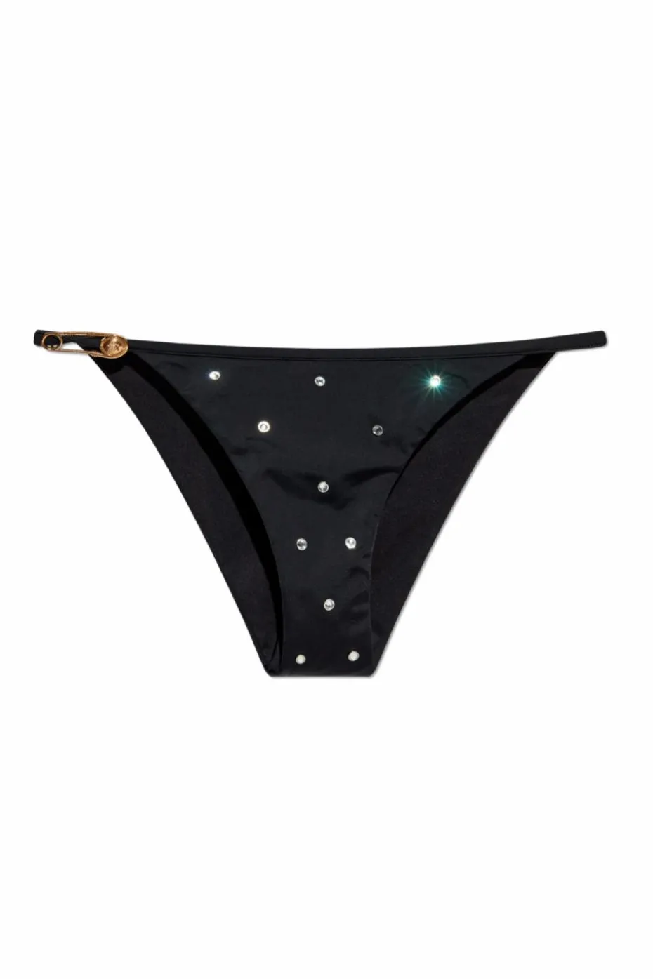Versace BLACK Swimwear bottoms with shimmering appliqués