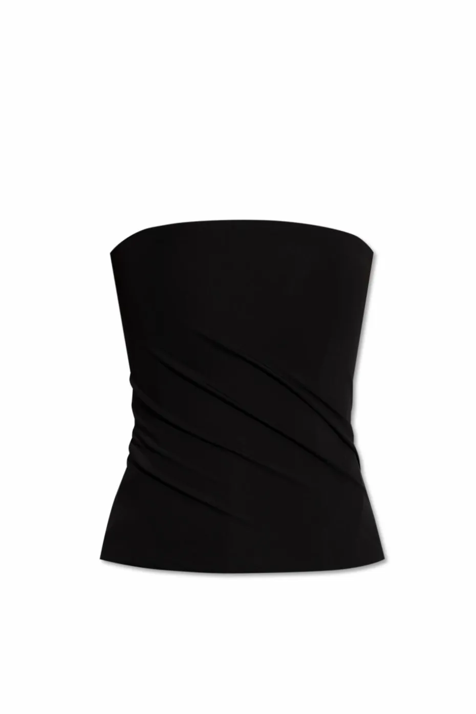 Versace BLACK Top with exposed shoulders