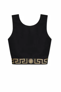 Versace BLACK Top with logo