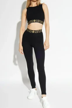 Versace BLACK Top with logo