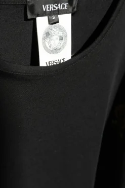 Versace BLACK T-shirt from the `Underwear` collection