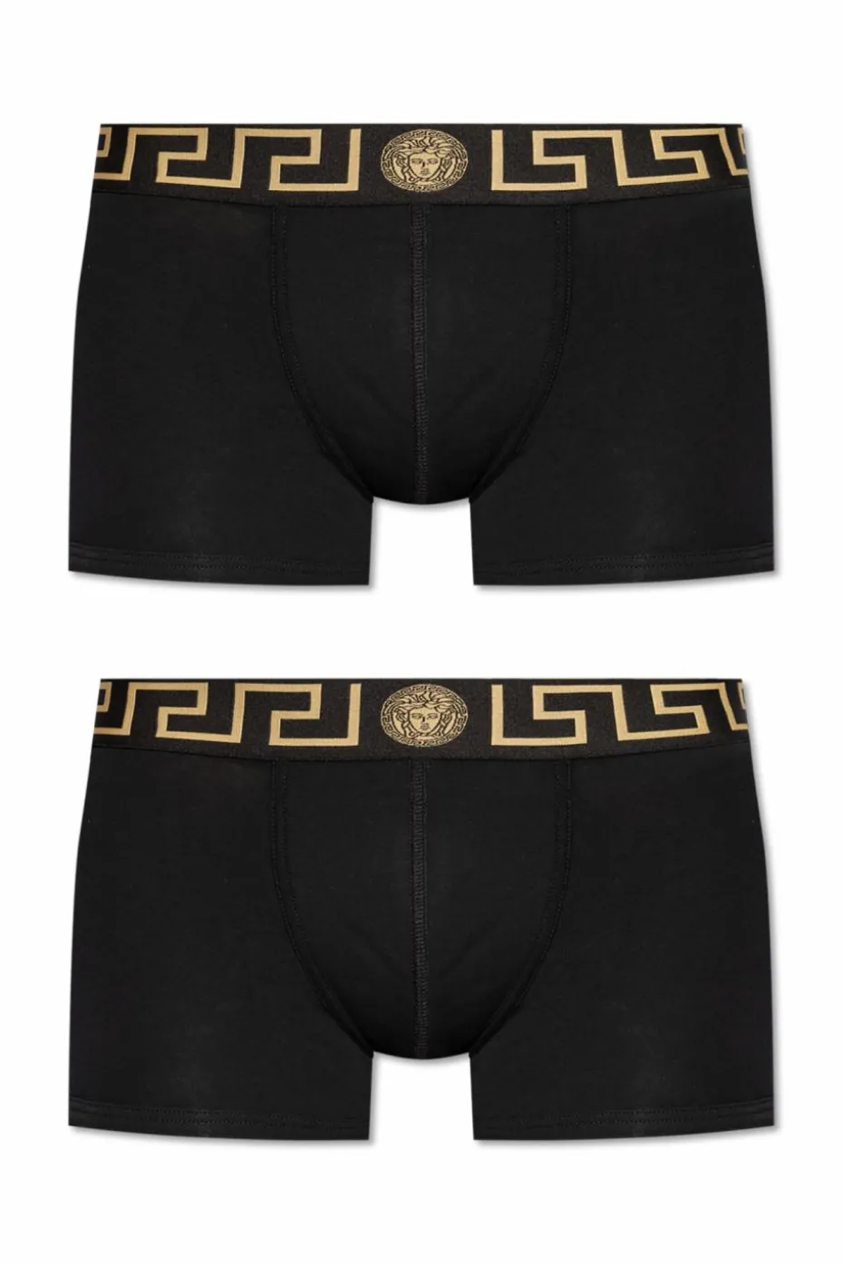 Versace BLACK Two-pack of boxers with logo