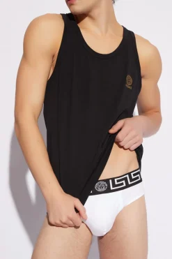 Versace BLACK ‘Underwear’ collection top