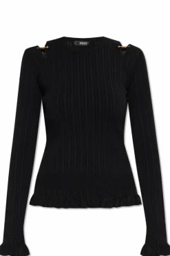 Versace BLACK With decorative safety pins