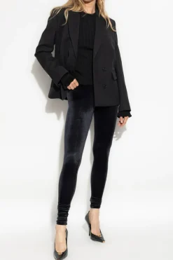 Versace BLACK With decorative safety pins