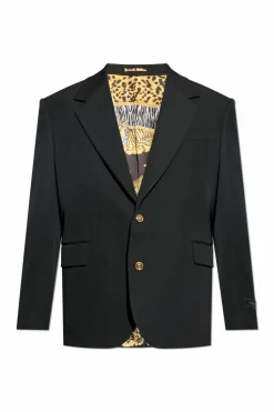 Versace BLACK Wool blazer