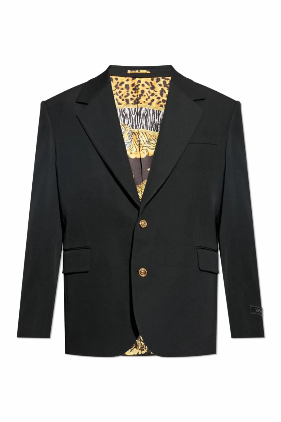 Versace BLACK Wool blazer