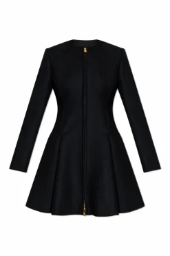 Versace BLACK Wool coat