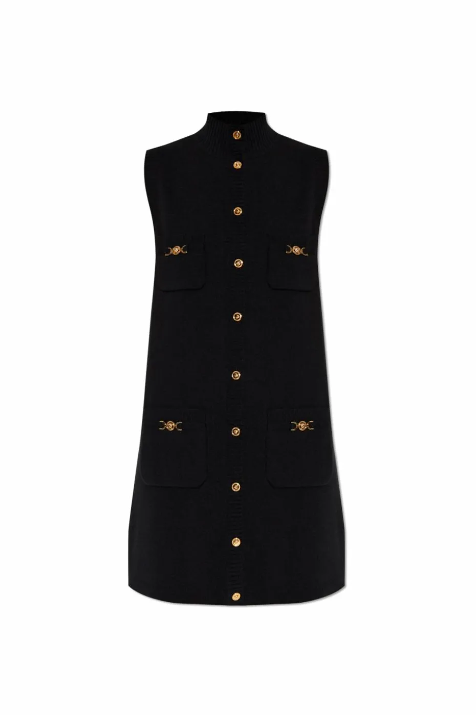 Versace BLACK Wool dress