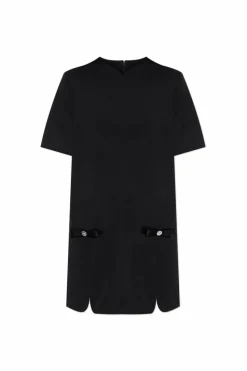 Versace BLACK Wool dress