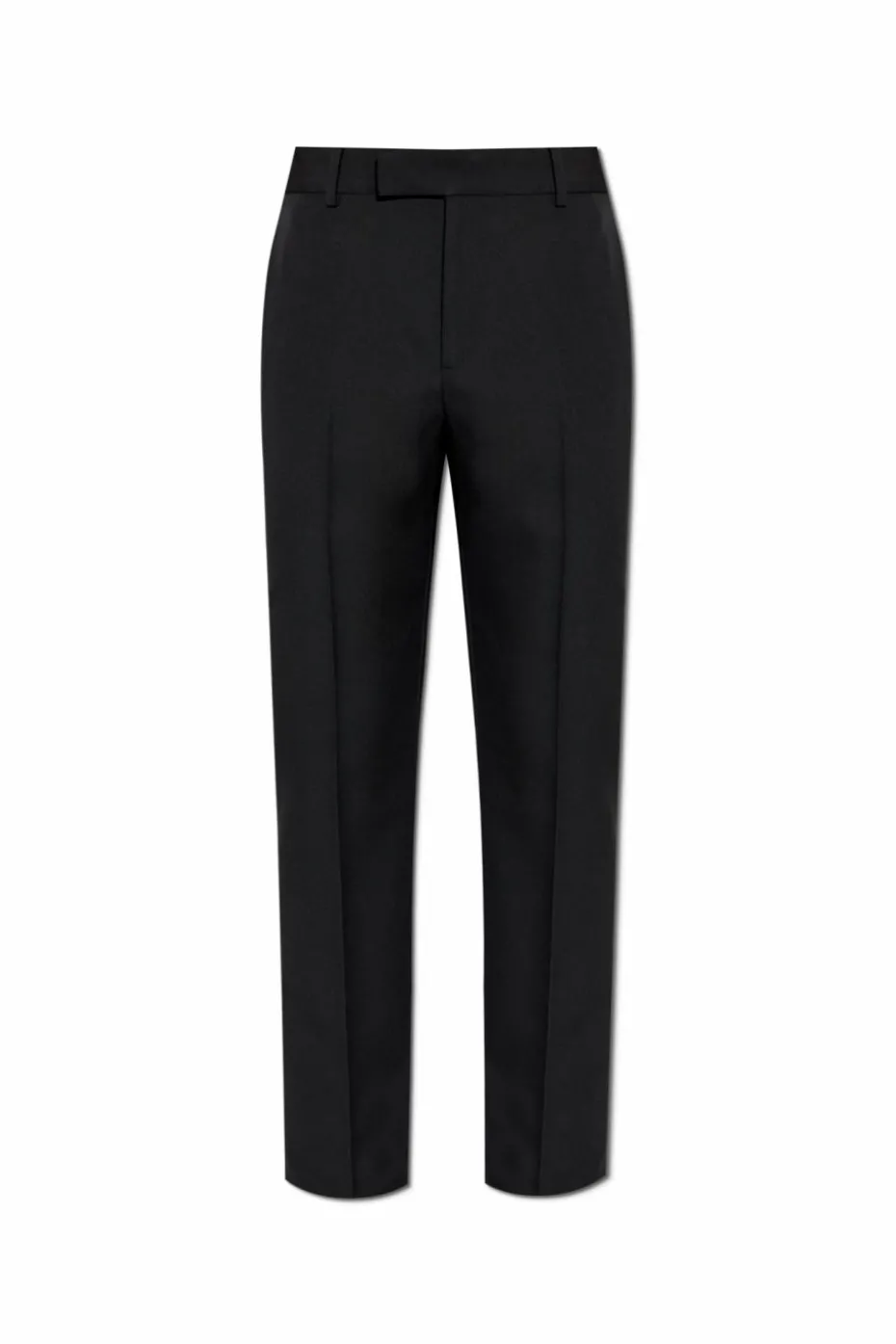 Versace BLACK Wool trousers with a crease