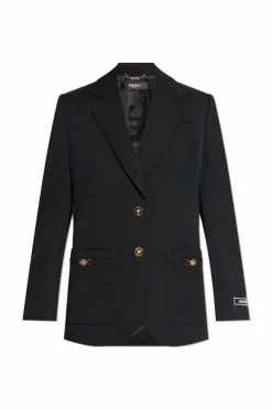 Versace BLACK Woolen jacket