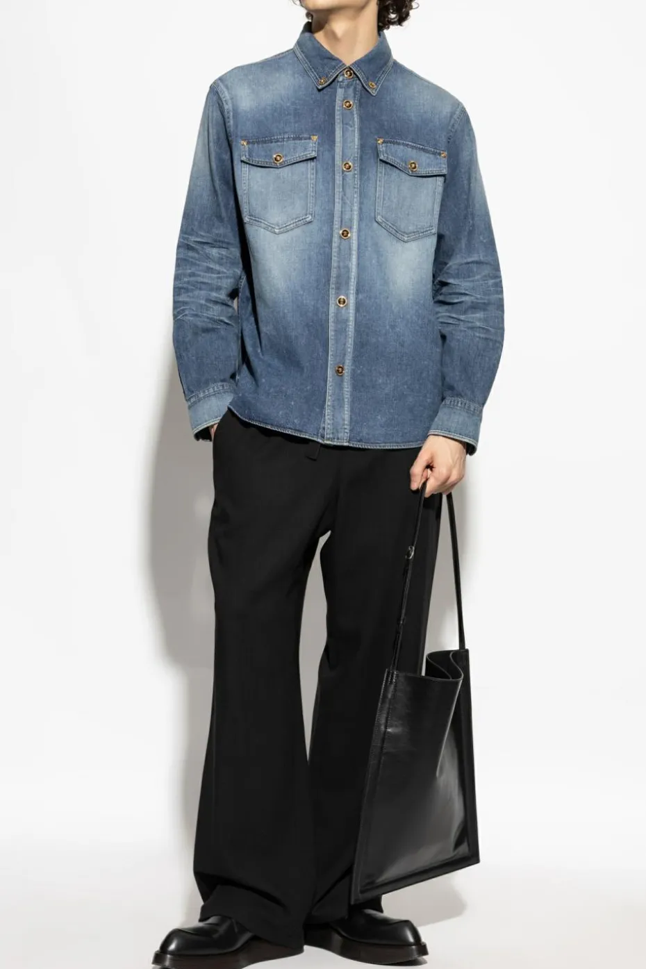 Versace BLUE Denim shirt