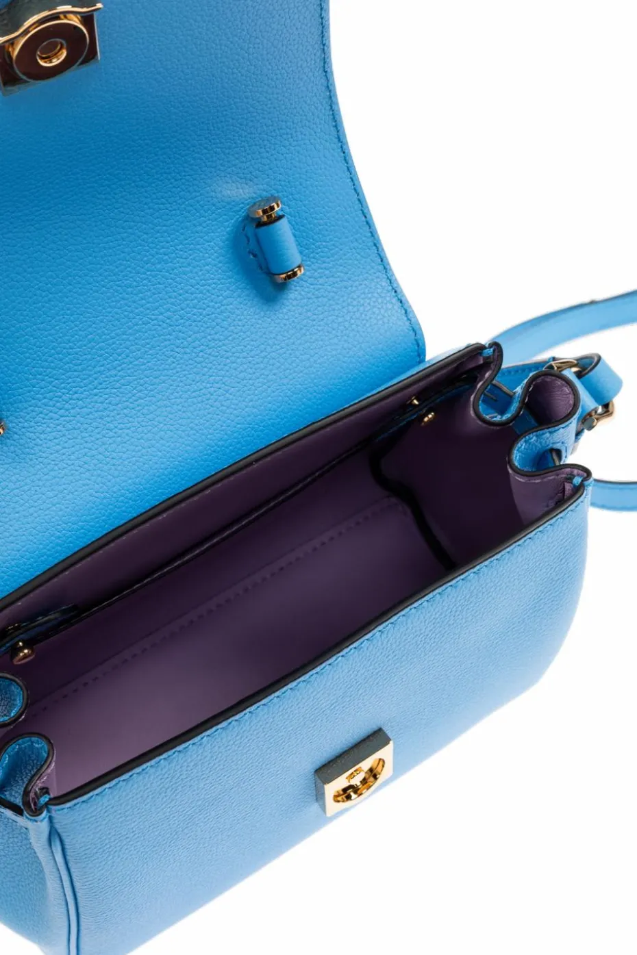 Versace BLUE Handbag "La Medusa Small"