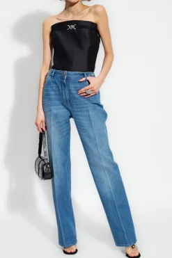 Versace BLUE Jeans with logo