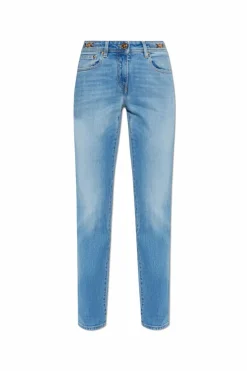 Versace BLUE Jeans with tapered legs