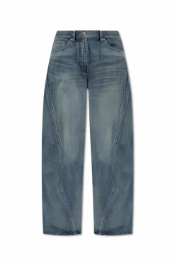 Versace BLUE Jeans with vintage effect