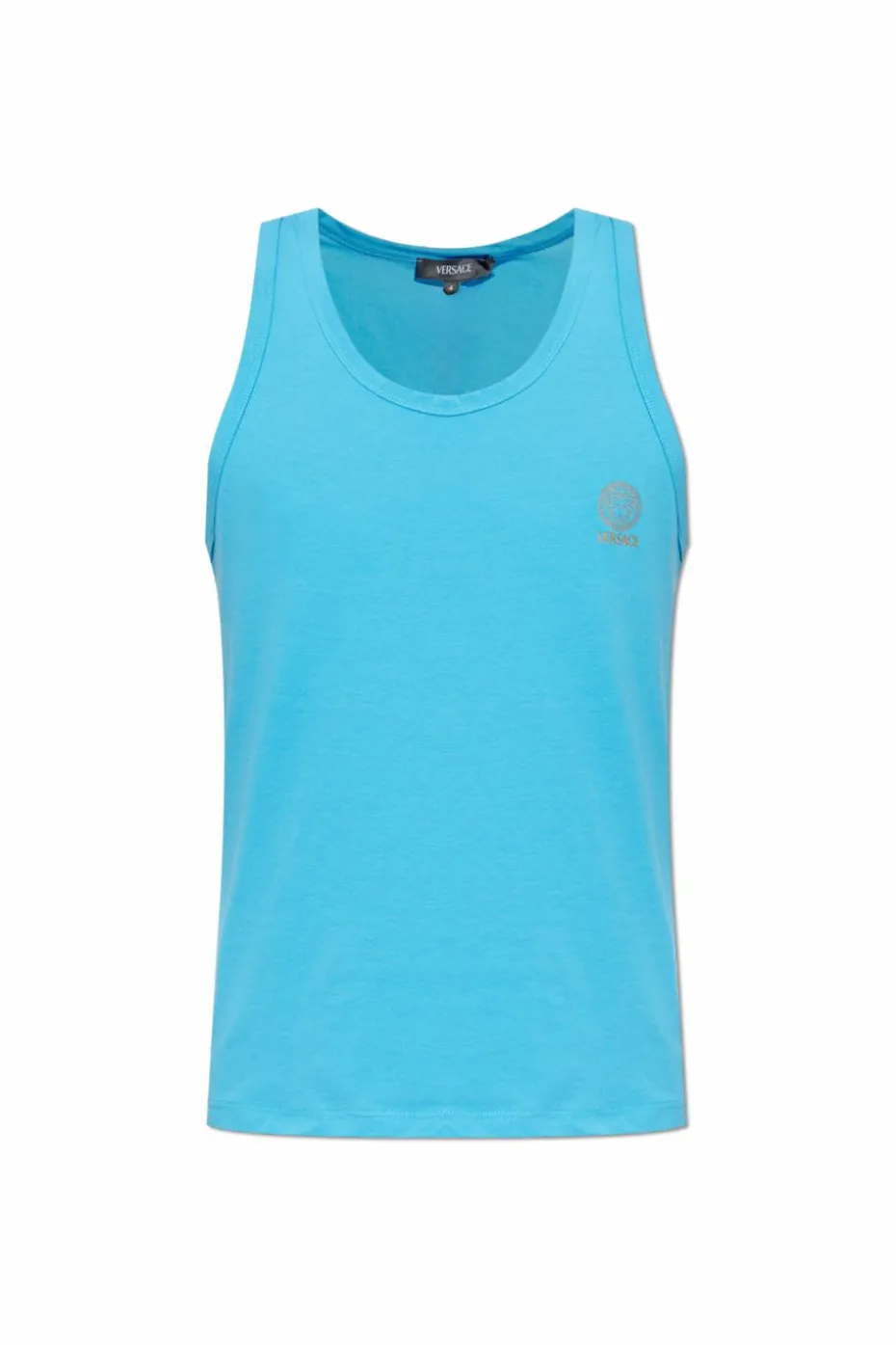 Versace BLUE Sleeveless underwear T-shirt