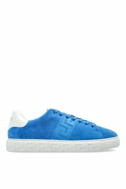 Versace BLUE Sports shoes with logo