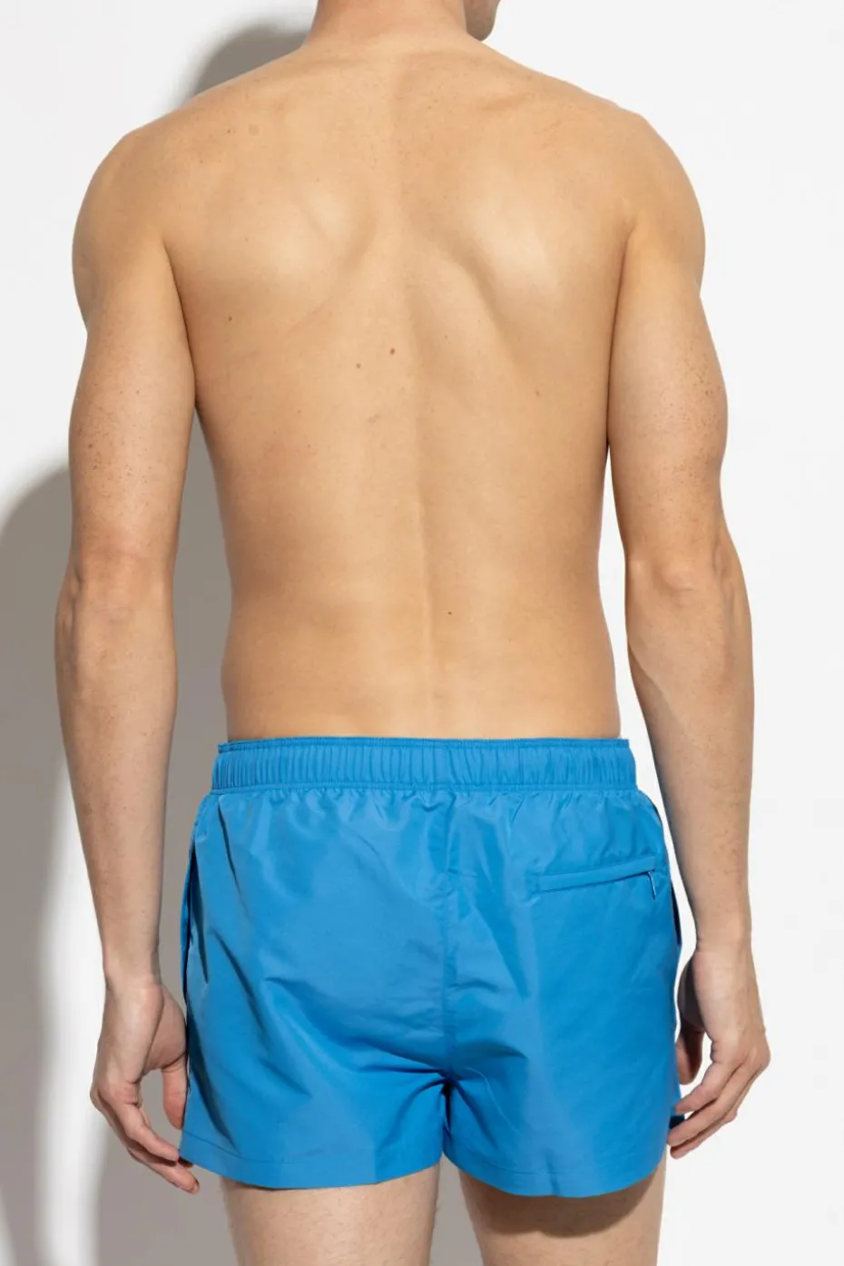 Versace BLUE Swim shorts with patch