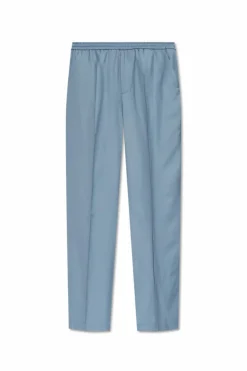 Versace BLUE Wool Pants