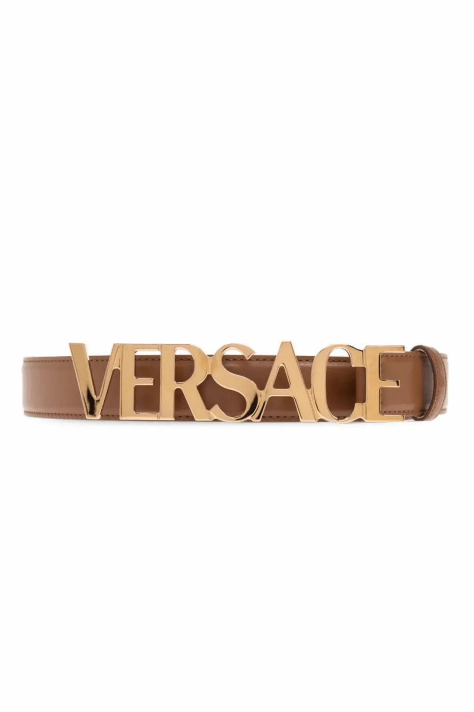 Versace BROWN Leather belt