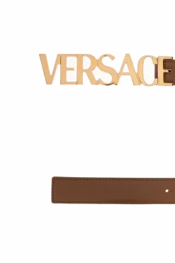 Versace BROWN Leather belt