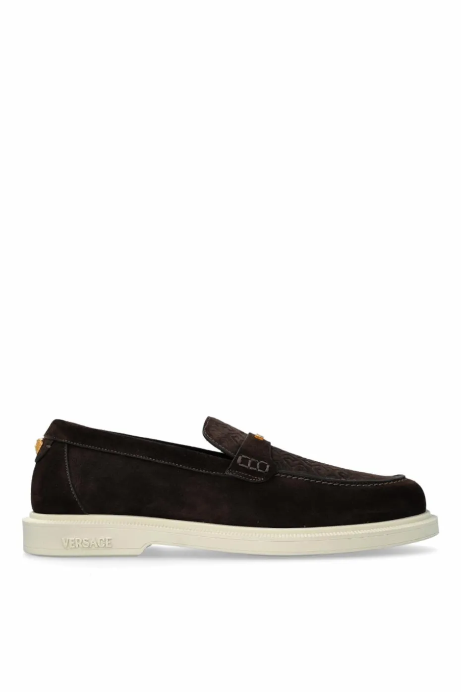 Versace BROWN Loafers type shoes
