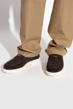 Versace BROWN Loafers type shoes