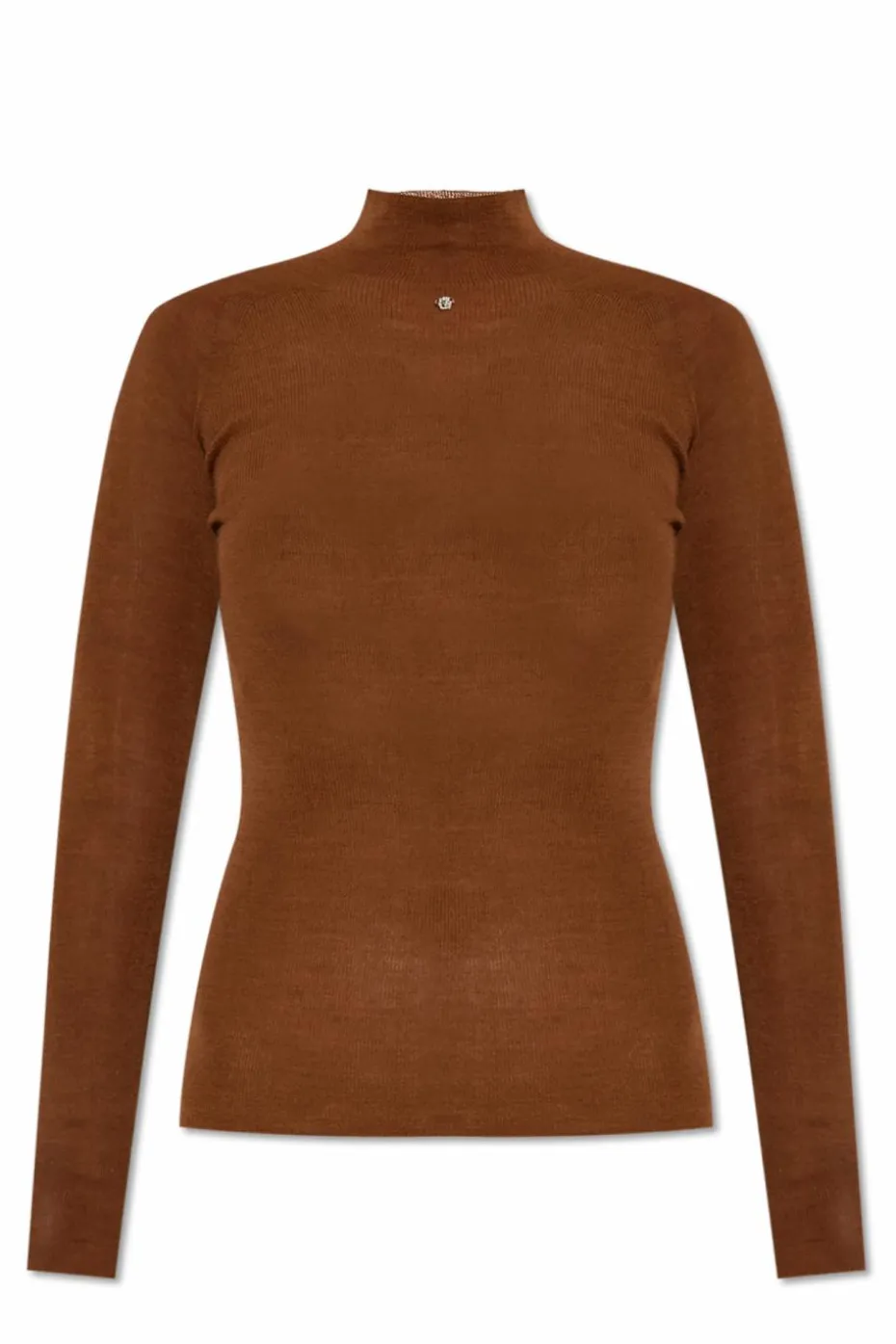 Versace BROWN Long-sleeve turtleneck