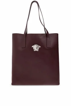 Versace BURGUNDY Shopper bag āLa Medusaā