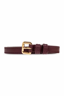 Versace BURGUNDY Shoulder bag `Small`