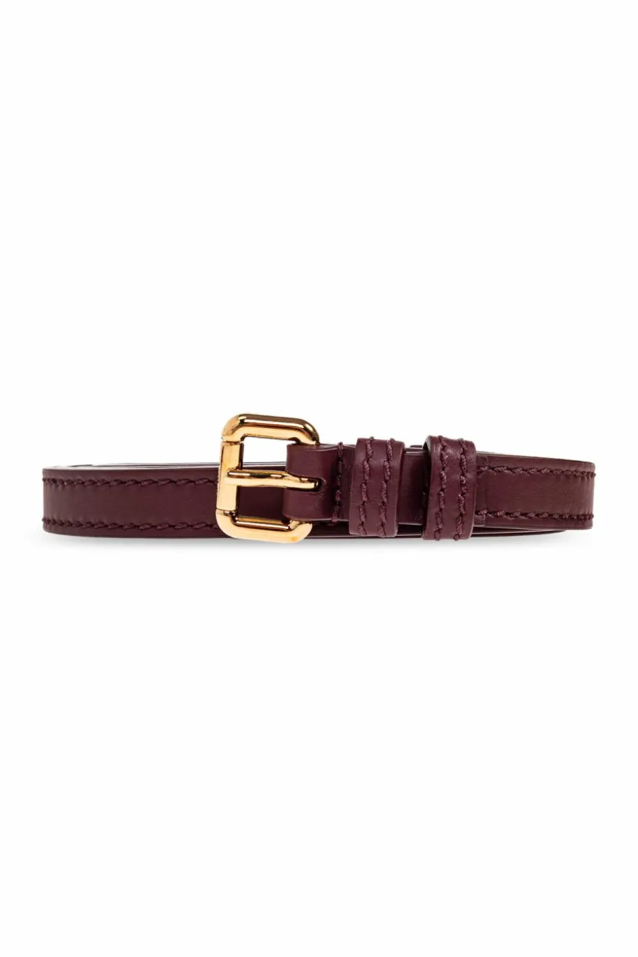 Versace BURGUNDY Shoulder bag `Small`
