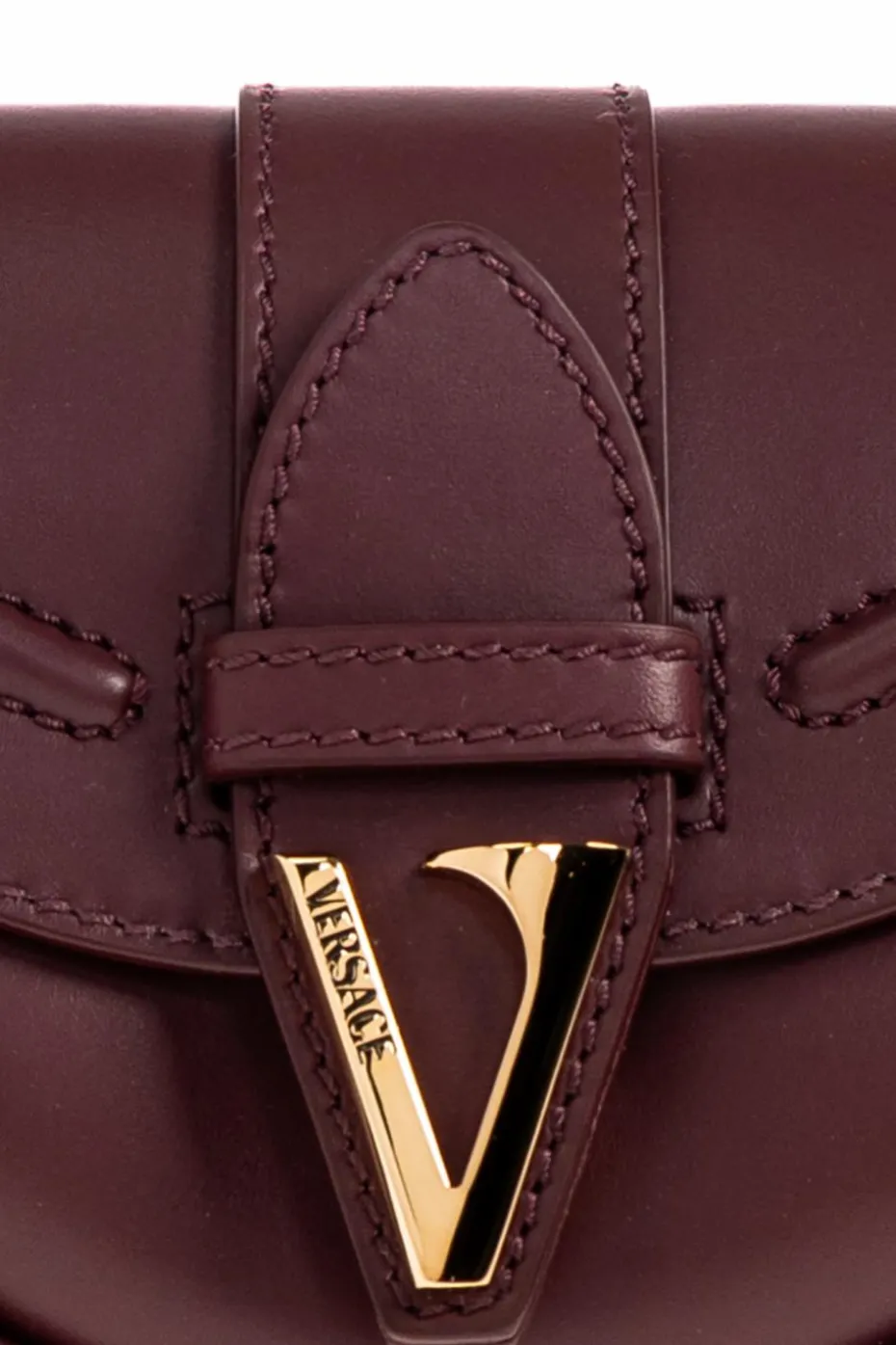 Versace BURGUNDY Shoulder bag `Small`