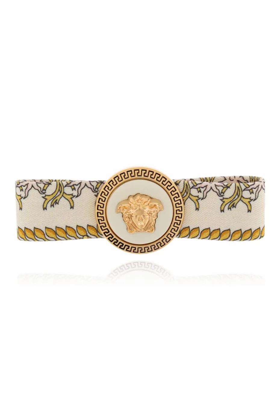 Versace cream Hair clip