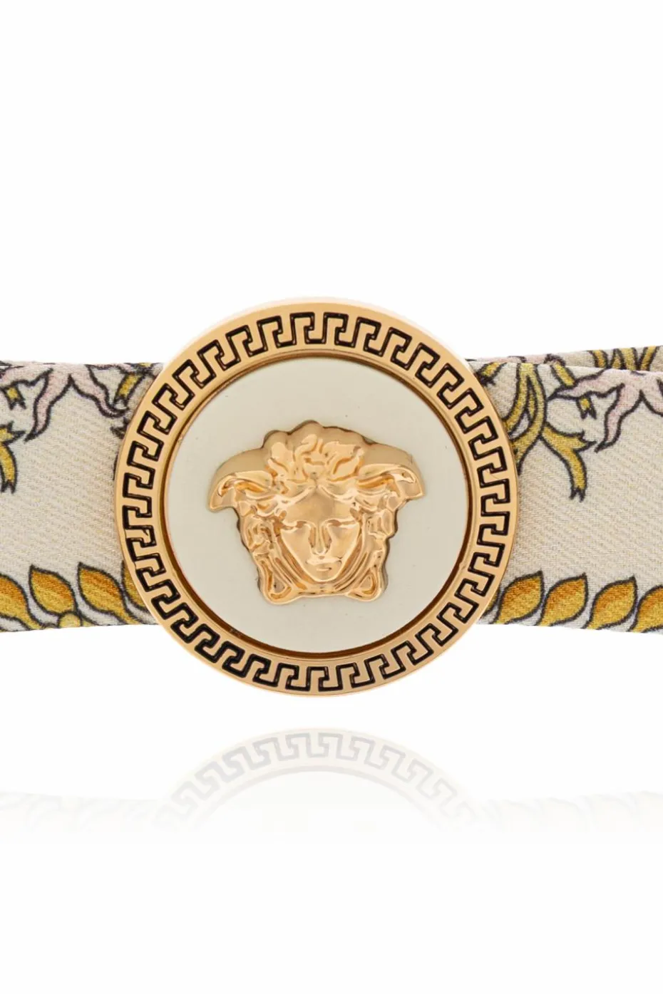 Versace cream Hair clip