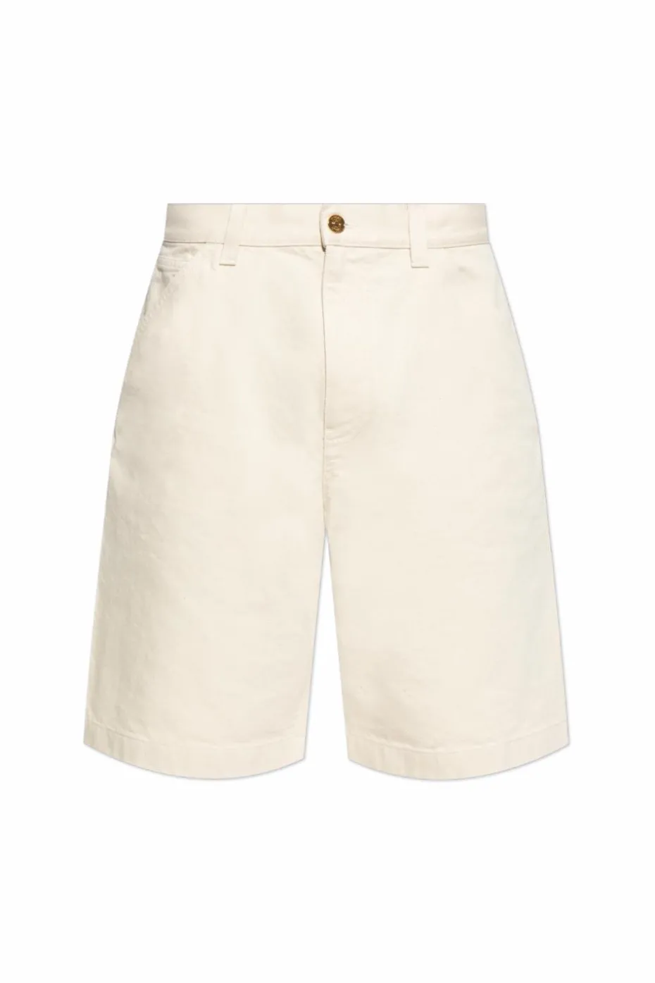 Versace cream Shorts with multiple pockets