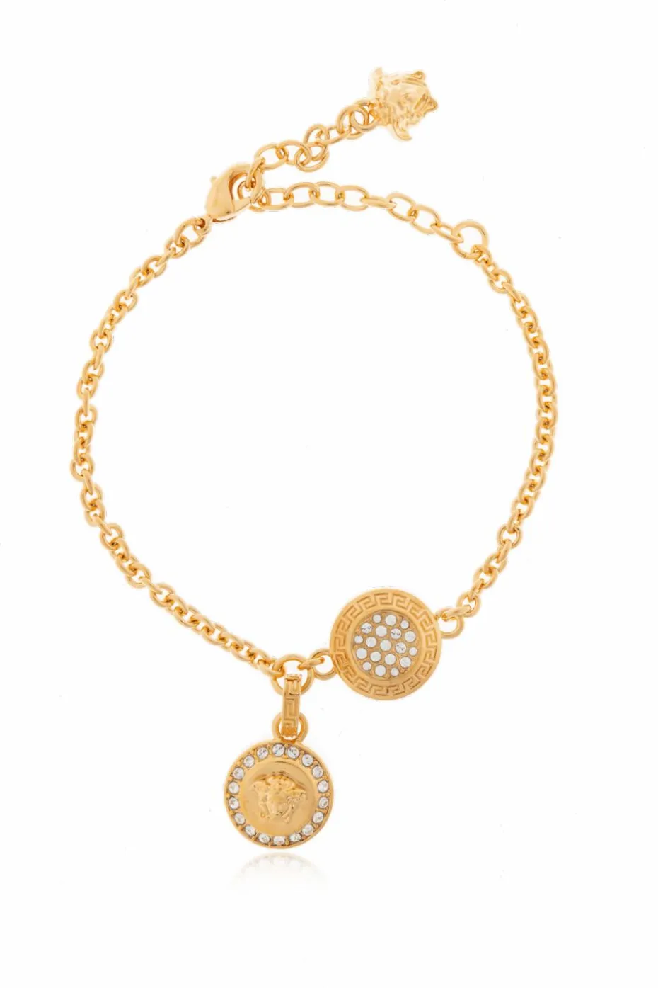 Versace GOLD Bracelet with shimmering crystals