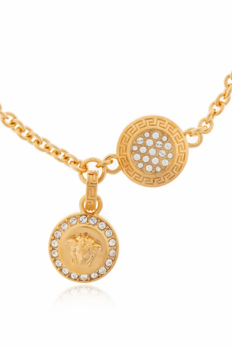 Versace GOLD Bracelet with shimmering crystals