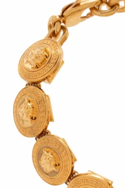 Versace GOLD Bracelet with Medusa face